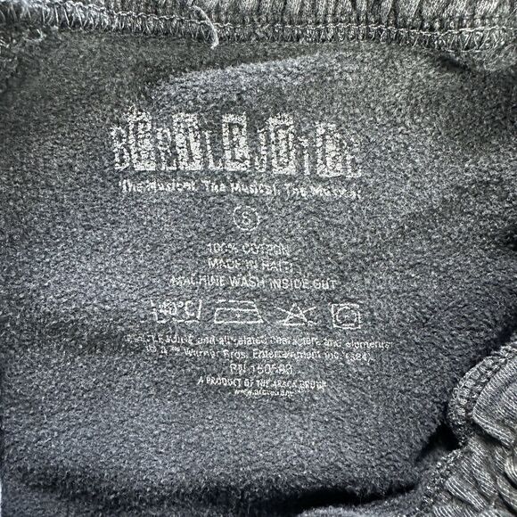 Beetlejuice The Musical Jogger Sweatpants Unisex S Black Lounge Broadway - Picture 3 of 8